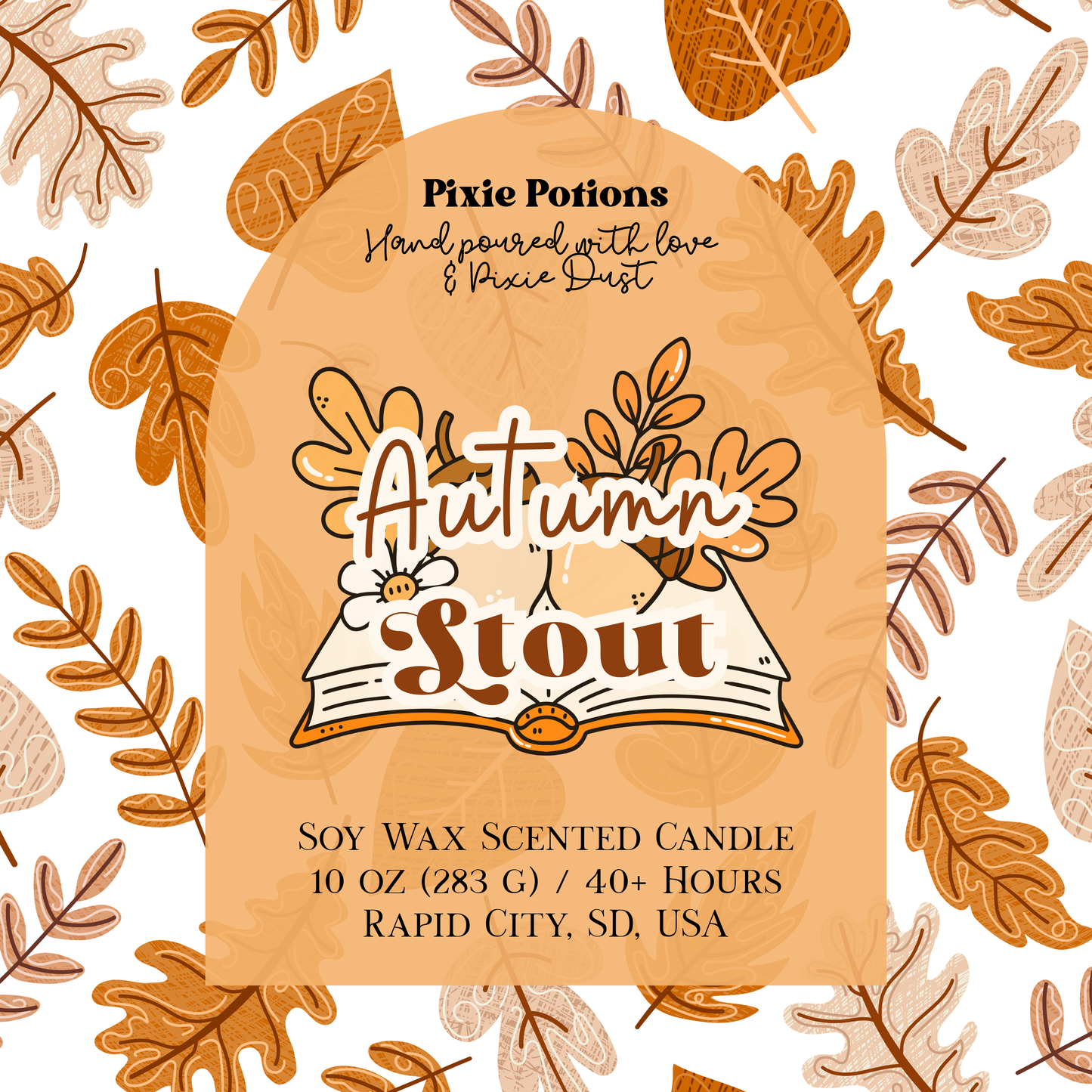 Autumn Stout 10oz Candle