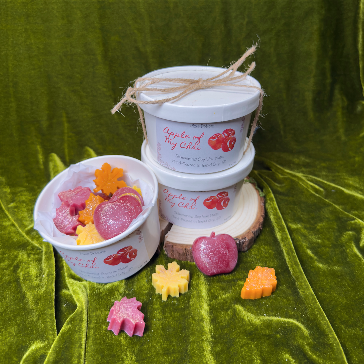 Apple of My Chai Shimmer Melts