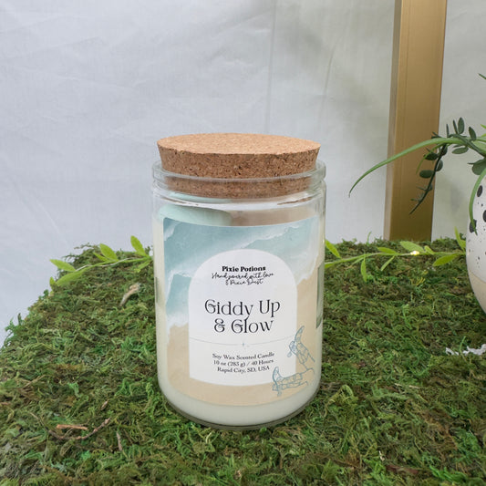 Giddy Up & Glow 10oz candle