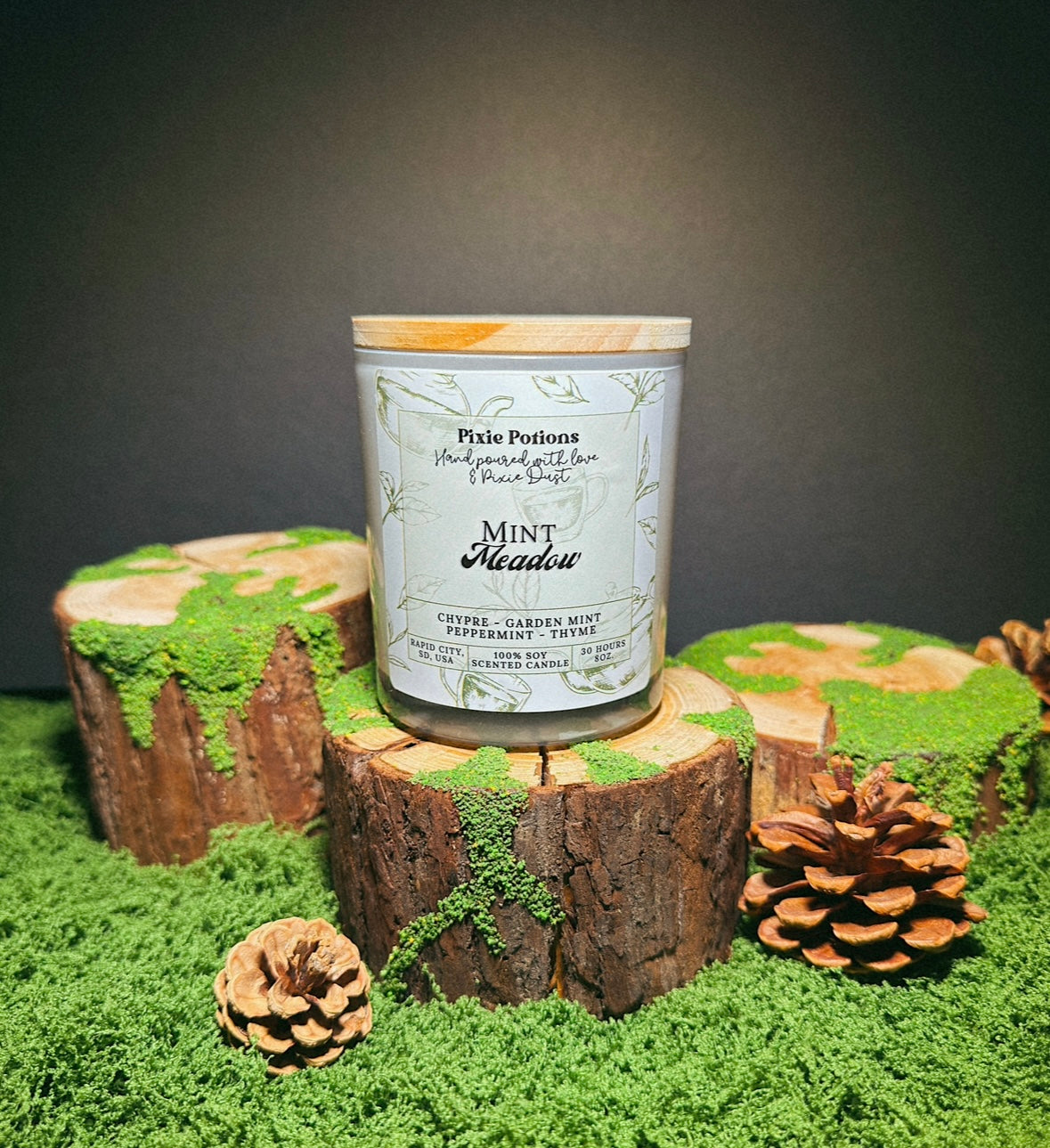 Mint Meadow 8oz candle
