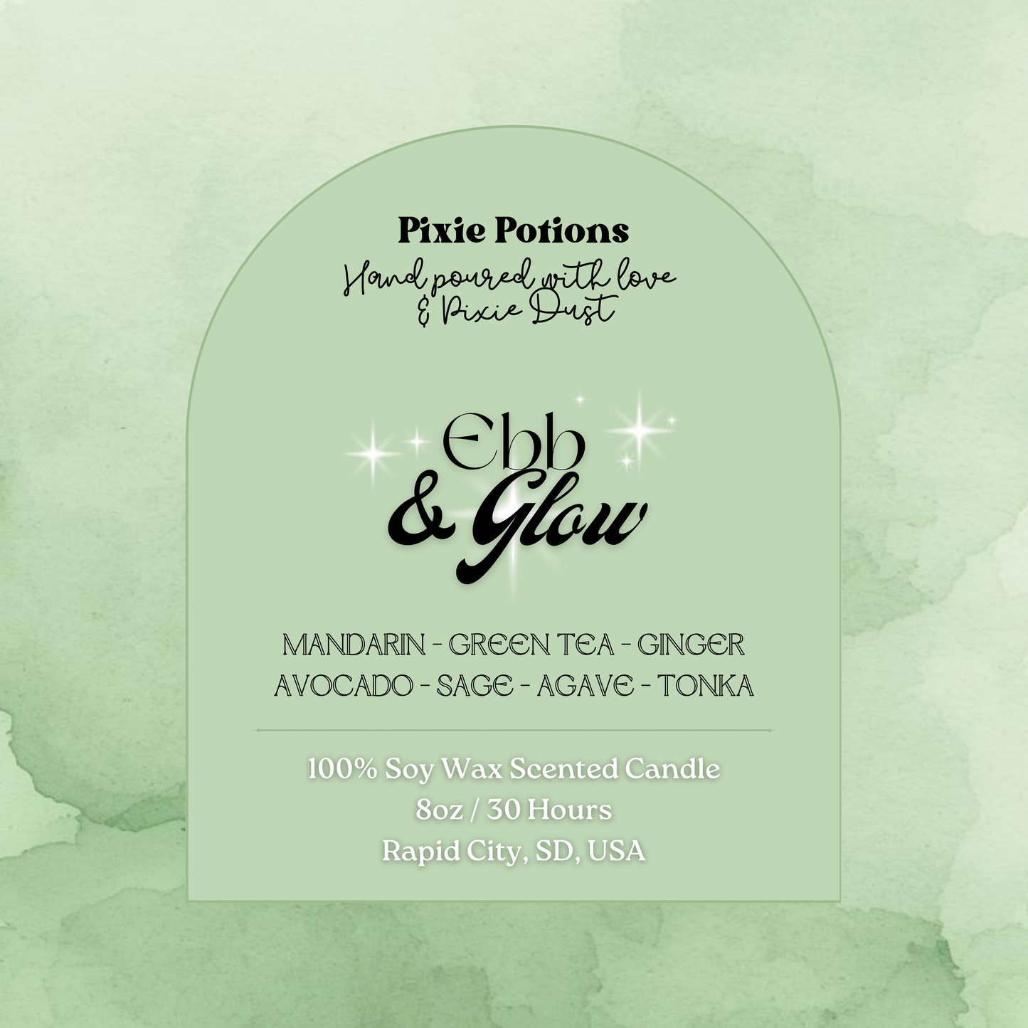 Ebb & Glow 8oz or 10oz candle