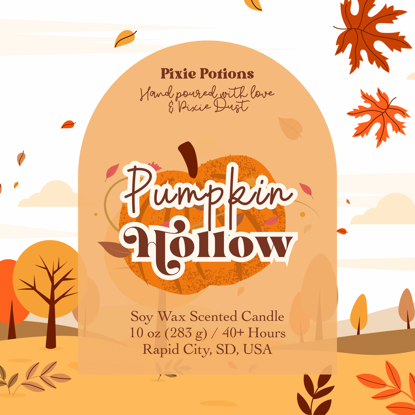 Pumpkin Hollow 10oz Candle